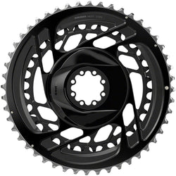 SRAM Force 2x Chainring Kit - 48/35t, 2x12-Speed, 8-Bolt, Direct Mount, Black, D2 MPN: 00.6218.043.001 UPC: 710845887406 Direct Mount Chainrings Force 2x Chainring Kit D2