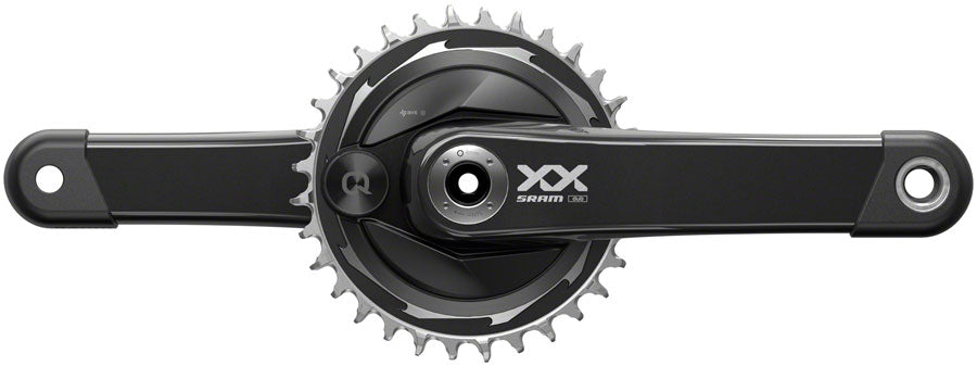 SRAM XX Eagle T-Type AXS Power Meter Wide Crankset - 170mm, 12-Spd, 32t Chainring, DM Thread Mount, PM Spider, DUB MPN: 00.6118.638.001 UPC: 710845891847 Crankset XX Eagle T-Type AXS Power Meter (Spider) Wide Crankset