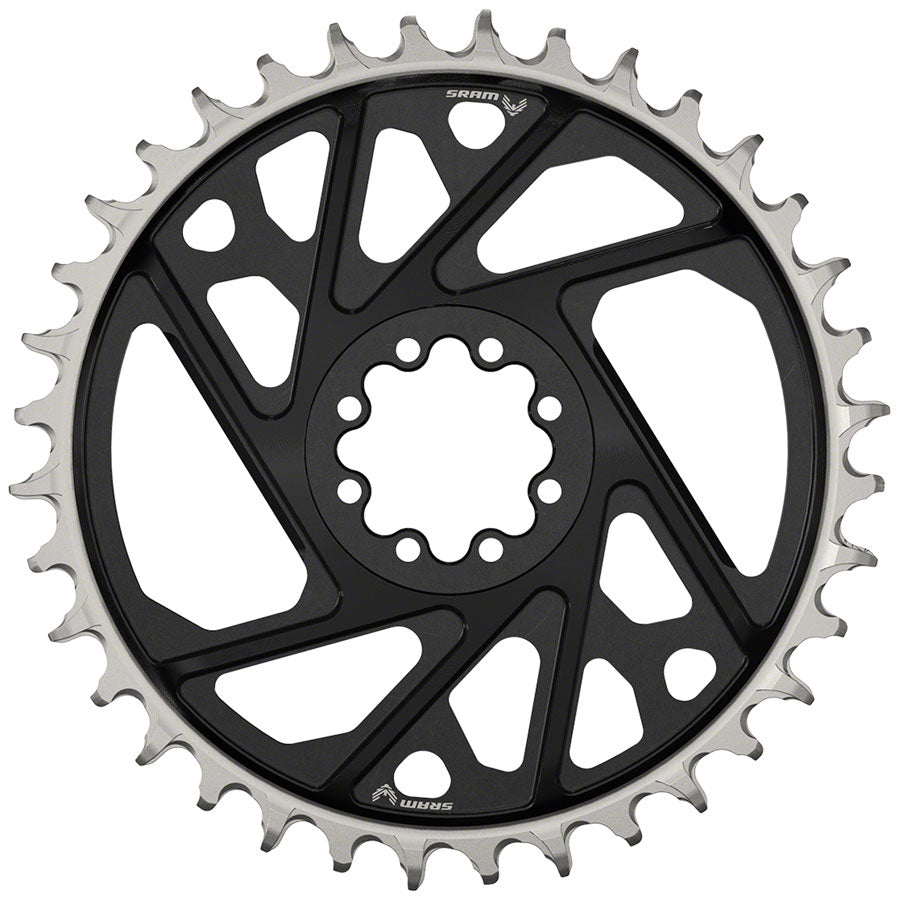 SRAM XX Eagle T-Type Direct Mount Chainring - 34t, 12-Speed, 8-Bolt Direct Mount, 3mm Offset, Aluminum, Black, D1 MPN: 11.6218.054.008 UPC: 710845888199 Direct Mount Chainrings XX Eagle T-Type Direct Mount Chainring