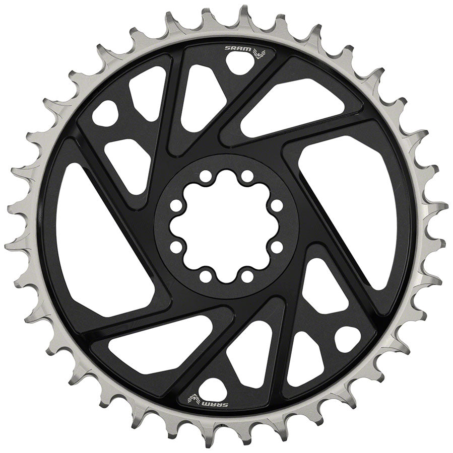 SRAM XX Eagle T-Type Direct Mount Chainring - 36t, 12-Speed, 8-Bolt Direct Mount, 3mm Offset, Aluminum, Black, D1 MPN: 11.6218.054.009 UPC: 710845888205 Direct Mount Chainrings XX Eagle T-Type Direct Mount Chainring