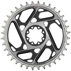 SRAM XX SL Eagle T-Type Direct Mount Chainring - 36t, 12-Speed, 8-Bolt Direct Mount, 0mm Offset, Aluminum, Black/Silver, MPN: 11.6218.054.012 UPC: 710845888236 Direct Mount Chainrings XX SL Eagle T-Type Direct Mount Chainring