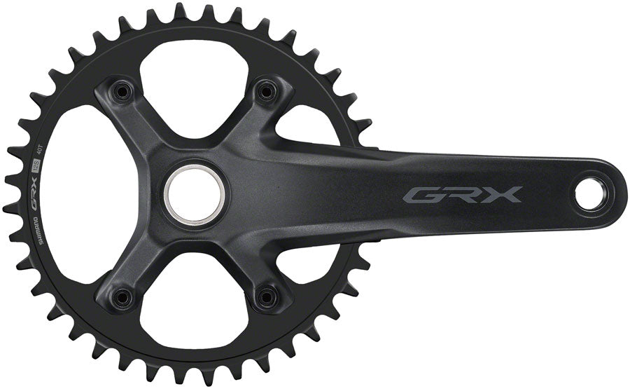 Shimano GRX FC-RX610-1 Crankset - 165mm, 12-Speed, 40t, 110 BCD