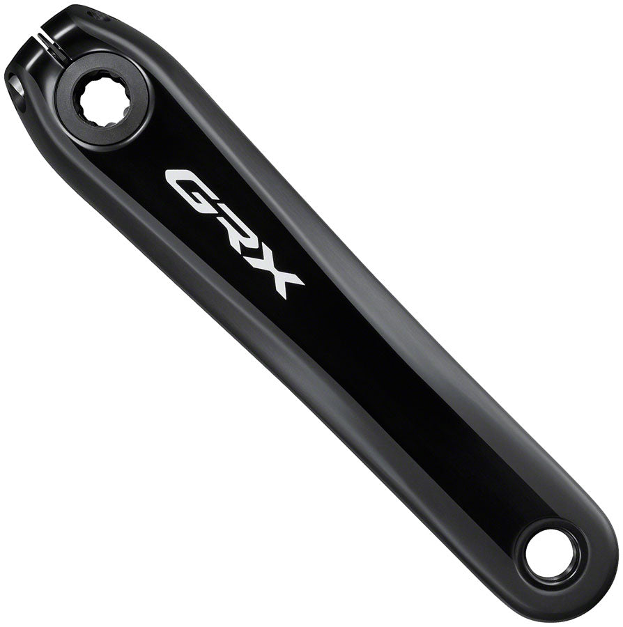 Shimano GRX FC-RX820-1 Crankset - 165mm, 12/13-Speed, 42t, Asymmetric 110  BCD, Hollowtech II, Black - Crankset - GRX FC-RX820 Crankset