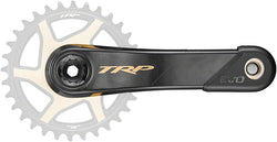 TRP CK-9050 EVO Crankset - 165mm, 12-Speed, For 68/73mm Frame BB, DM CINCH Chainring Interface, 30mm Spindle, Carbon, MPN: ABCK000001 Crankset CK-9050 EVO Carbon Crankset