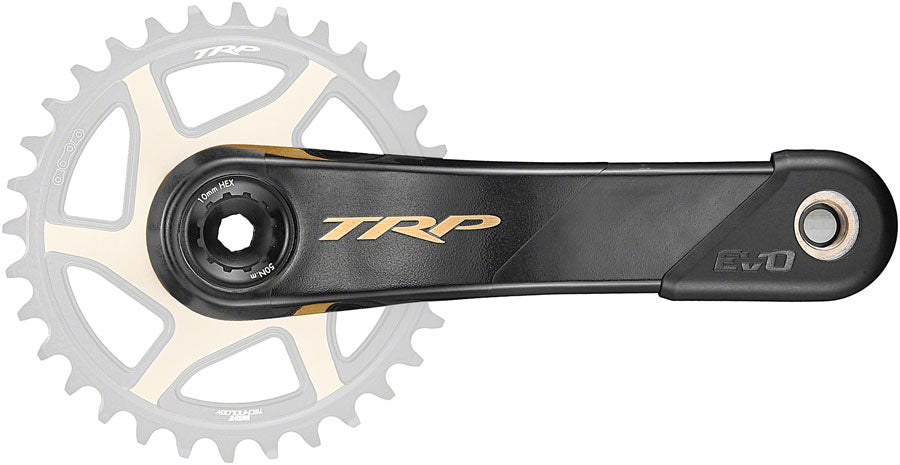 TRP CK-9050 EVO Crankset - 170mm, 12-Speed, For 68/73mm Frame BB, DM CINCH Chainring Interface, 30mm  Spindle, Carbon, MPN: ABCK000008 Crankset CK-9050 EVO Carbon Crankset