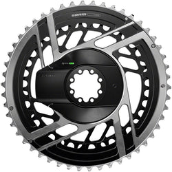 SRAM RED AXS 2x Power Meter Chainring Kit - 48/35t, 2x12-Speed, 8-Bolt, Direct Mount, Black/Silver, E1 MPN: 00.3018.387.001 UPC: 710845904745 Direct Mount Chainrings RED AXS Power Meter Chainring Kit E1