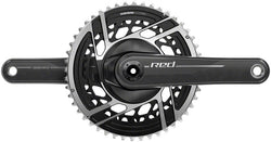 SRAM RED Crankset - 167.5mm, 2x 12-Speed, 50/37t, 8-Bolt Direct Mount, DUB Spindle Interface, Natural Carbon, E1 MPN: 00.6118.683.002 UPC: 710845898587 Crankset RED Crankset E1