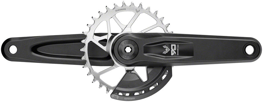SRAM Eagle 90 T-Type Wide Crankset - 155mm, 12-Speed, 32t Chainring, Direct Mount, 2-Guards, DUB Spindle Interface, MPN: 00.6118.700.004 UPC: 710845919510 Crankset Eagle 90 T-Type Wide Crankset