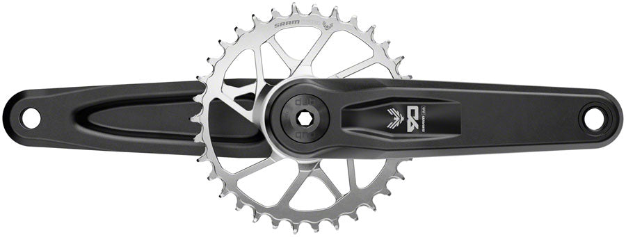 SRAM Eagle 90 T-Type Wide Crankset - 155mm, 12-Speed, 32t Chainring, Direct Mount, 2-Guards, DUB Spindle Interface, MPN: 00.6118.700.004 UPC: 710845919510 Crankset Eagle 90 T-Type Wide Crankset