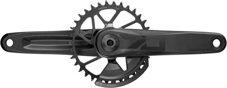 SRAM Eagle 70 T-Type Wide Crankset - 170mm, 12-Speed, 32t Chainring, Direct Mount, 2-Guards, DUB Spindle Interface, MPN: 00.6118.701.001 UPC: 710845904936 Crankset Eagle 70 T-Type Wide Crankset