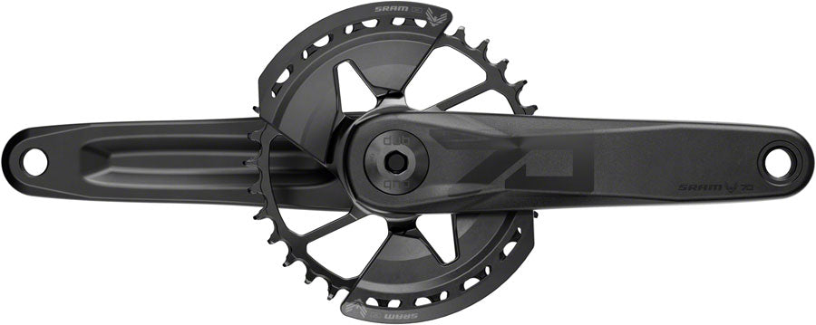 SRAM Eagle 70 T-Type Wide Crankset - 170mm, 12-Speed, 32t Chainring, Direct Mount, 2-Guards, DUB Spindle Interface,