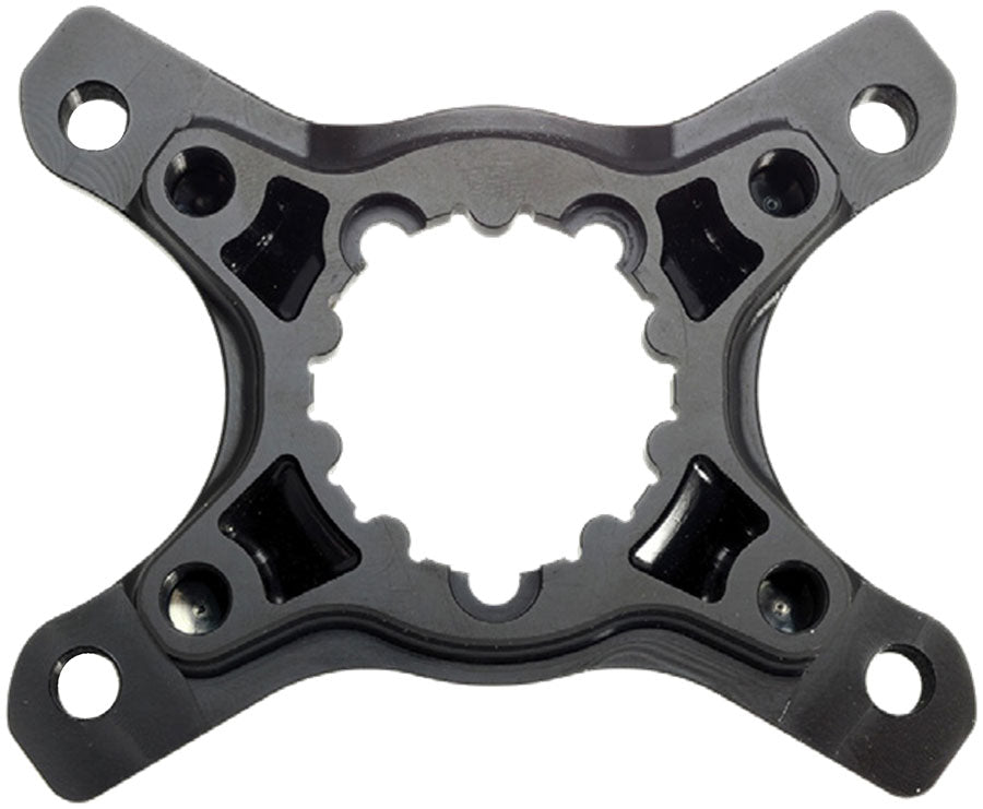 Cane Creek eeWings Chainring Spider - 4-Bolt, 110 and 80 Asymmetric BCD, 3-Bolt Mount Type, Shimano GRX 1x and 2x MPN: BAI0310 UPC: 840226025711 Bottom Brackets eeWings Crank Spider