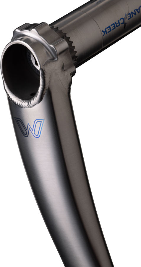 Cane Creek eeWings All-Road Titanium Crankset - 170mm, 8-Bolt Direct Mount, 30mm Spindle, Brushed Titanium - Crankset - eeWings All-Road Titanium Crankset (8-Bolt Chainring Mount)