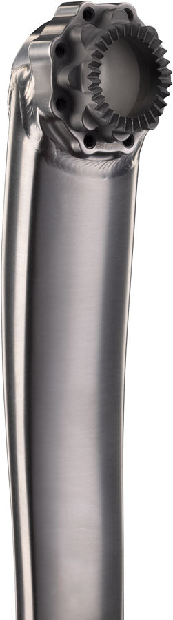 Cane Creek eeWings Mountain Titanium Crankset - 160mm, 8-Bolt Direct Mount, 30mm Spindle, Brushed Titanium - Crankset - eeWings Mountain Titanium Crankset (8-Bolt Chainring Mount)