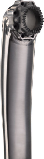 Cane Creek eeWings Mountain Titanium Crankset - 160mm, 8-Bolt Direct Mount, 30mm Spindle, Brushed Titanium - Crankset - eeWings Mountain Titanium Crankset (8-Bolt Chainring Mount)