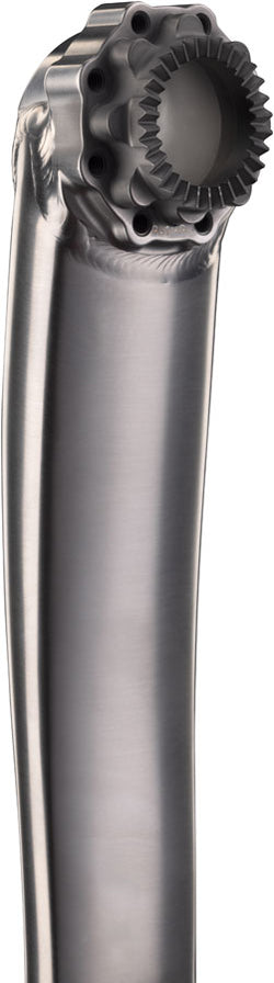 Cane Creek eeWings Mountain Titanium Crankset - 160mm, 8-Bolt Direct Mount, 30mm Spindle, Brushed Titanium - Crankset - eeWings Mountain Titanium Crankset (8-Bolt Chainring Mount)