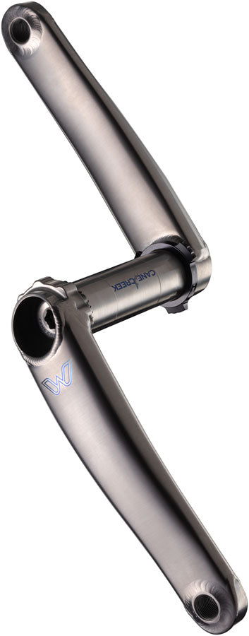 スペーサー付eeWINGS MTBチタンクランク170mm Cane Creek eeWings Mountain Titanium Crankset - 170mm, 8-Bolt