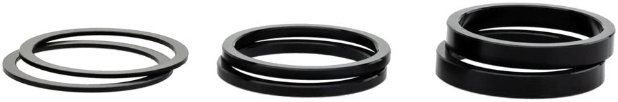 Cane Creek 30mm Bottom Bracket Spindle Spacer Kit - (2) 1mm, (2) 2.5mm, (2) 5mm