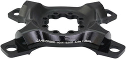 Cane Creek eeWings Chainring Spider - 4-Bolt, 110 Asymmetric BCD, 8-Bolt Mount Type, For Shimano Dura-Ace 9200, Black - Crank Spider - eeWings Crank Spider