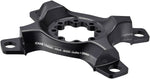 Cane Creek eeWings Chainring Spider - 4-Bolt, 110 Asymmetric BCD, 8-Bolt Mount Type, For Shimano Ultegra 8100, Black MPN: BAI0383 UPC: 840226070698 Crank Spider eeWings Crank Spider