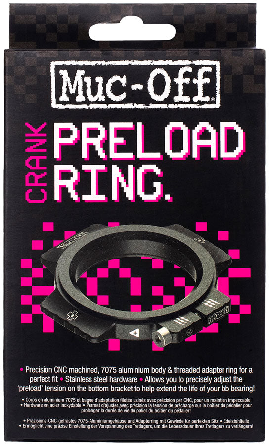 Muc-Off Crank Preload Ring - Red MPN: 20790 Crank Part Crank Preload Ring
