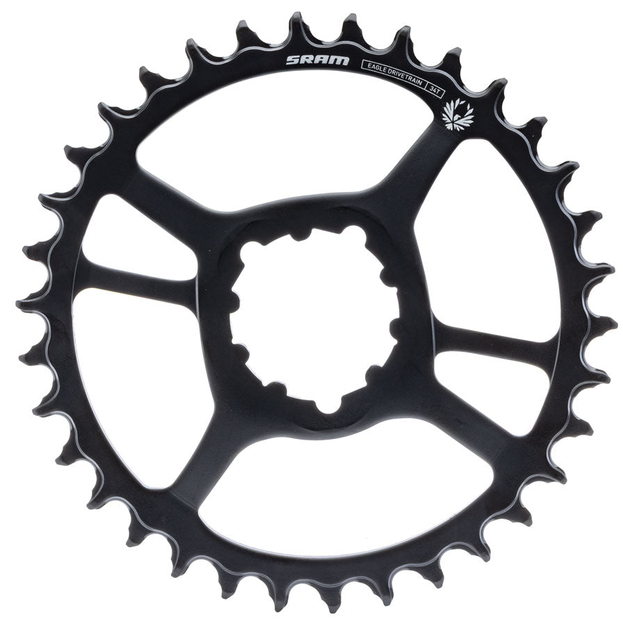 SRAM X-Sync 2 Eagle Direct Mount Chainring - 34t, 12-Speed, 3-Bolt Direct Mount, 3mm Offset, Steel, Black MPN: 11.6218.079.005 UPC: 710845929144 Direct Mount Chainrings X-Sync 2 Eagle Steel Direct Mount Chainring