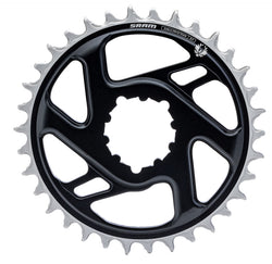 SRAM X-Sync 2 Eagle Direct Mount Chainring - 34t, 12-Speed, 3-Bolt Direct Mount, -4mm Offset, Aluminum, Black MPN: 11.6218.079.009 UPC: 710845929182 Direct Mount Chainrings X-Sync 2 Eagle Aluminum Direct Mount Chainring