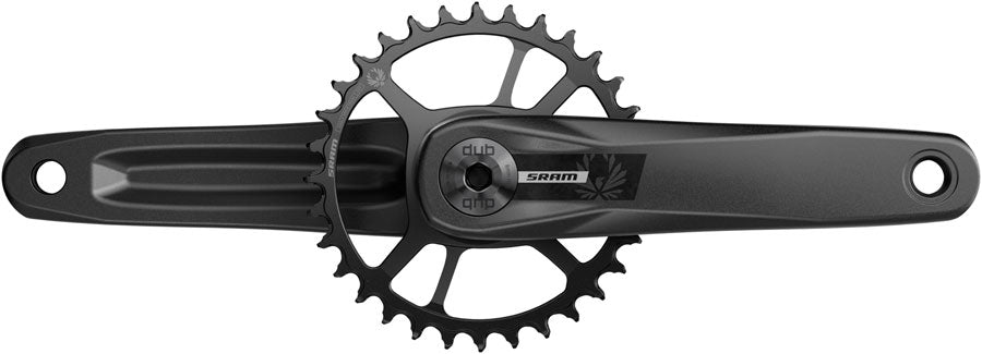 SRAM S200 Eagle Crankset - 170mm, 32t Steel Chainring, Aluminum Crankarms, DUB Wide Spindle, Black, 52mm Chainline, B1 MPN: 00.6118.774.003 UPC: 710845928406 Crankset S200 Eagle Crankset
