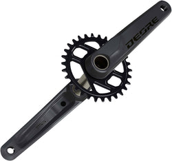 Shimano Deore FC-M6200 Crankset - 175mm, 12-Speed, 30t, 55mm Chainline, Dark Gray/Black MPN: EFCM6200EXA0 UPC: 192790319933 Crankset Deore FC-M6200 Crankset