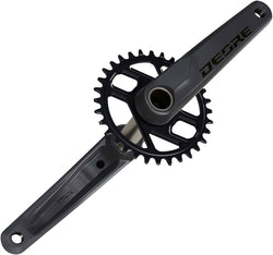 Shimano Deore FC-M6200 Crankset - 165mm, 12-Speed, 32t, 55mm Chainline, Dark Gray/Black MPN: EFCM6200AXA2 UPC: 192790319872 Crankset Deore FC-M6200 Crankset