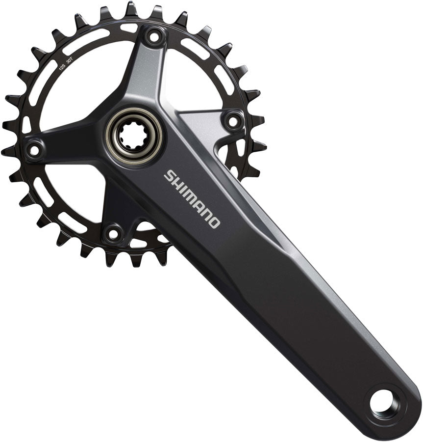 Shimano FC-MT520 Crankset - 165mm, 12-Speed, 30t, 55mm Chainline, Black MPN: EFCMT520AXA0 UPC: 192790954912 Crankset FC-MT520 Crankset