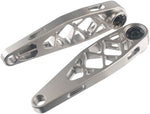 5DEV Titanium eBike Crankset - 157.5mm, For Bosch / TQ / 2025 Specialized Levo, Raw Ti - eBike Crankset - Titanium eBike Crankset