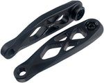5DEV R-SPEC eBike Crankset - 155mm, 7075-T651 Aerospace Aluminum, For Bosch / TQ / 2025 Specialized Levo Gen 4, Black - eBike Crankset - R-SPEC eBike Crankset