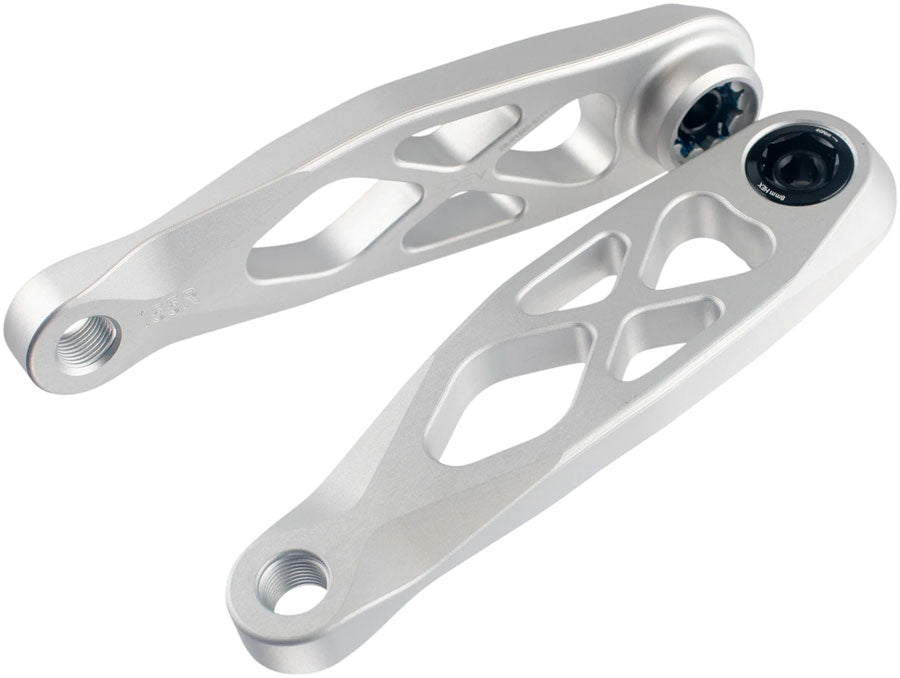 5DEV R-SPEC eBike Crankset - 155mm, 7075-T651 Aerospace Aluminum, For Bosch / TQ / 2025 Specialized Levo Gen 4, Raw - eBike Crankset - R-SPEC eBike Crankset