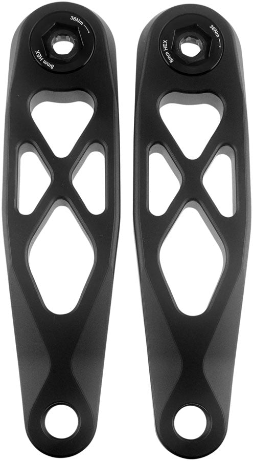 5DEV R-SPEC ETOR eBike Crankset - 165mm, 7075-T651 Aerospace Aluminum, For Fazua R60 Motor, Black MPN: ETOR-R165-01 UPC: 850054022349 eBike Crankset R-SPEC eBike Crankset