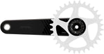 RaceFace Era SL Crankset - 165mm, Direct Mount, RF136 30mm Spindle, CINCH Chainring Interface, Carbon/Stealth - Crankset - Era SL Crankset