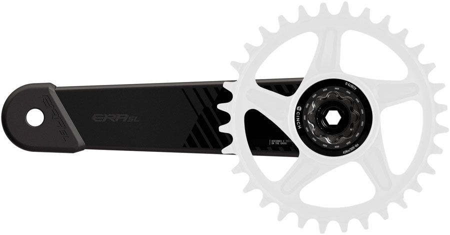 RaceFace Era SL Crankset - 160mm, Direct Mount, RF136 30mm Spindle, CINCH Chainring Interface, Carbon/Stealth MPN: 940-00-073-03 UPC: 821973487755 Crankset Era SL Crankset