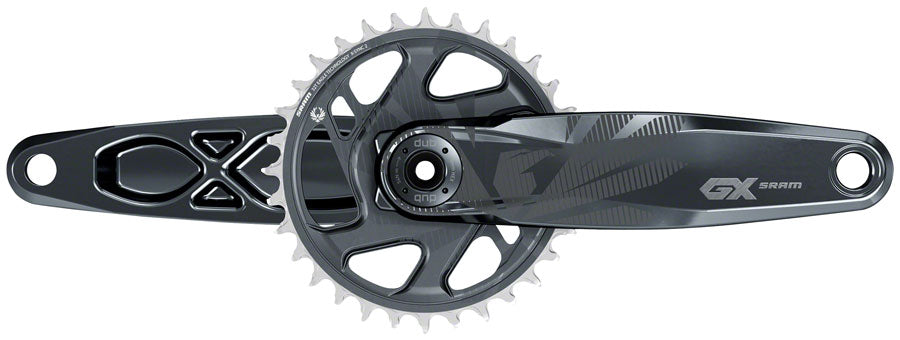 SRAM GX Eagle Boost Crankset - 175mm, 12-Speed, 32t, Direct Mount, DUB Spindle Interface, Lunar, 52mm Chainline MPN: 00.6118.602.000 UPC: 710845853104 Crankset GX Eagle DUB Crankset