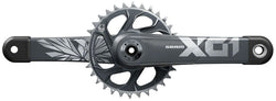 SRAM X01 Eagle 55CL Crankset - 175mm, 12-Speed, 32t, Direct Mount, DUB Spindle Interface, Lunar/Polar, 55mm Chainline, MPN: 00.6118.609.000 UPC: 710845860799 Crankset X01 Eagle DUB Crankset