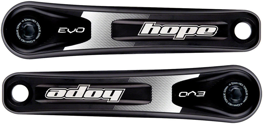 Hope Evo Crankset - 170mm, Direct Mount, 30mm Spindle, For 135/142/141/148mm Rear Spacing, Black - Crankset - EVO Crankset