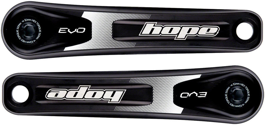 Hope Evo Crankset - 175mm, Direct Mount, 30mm Spindle, For 157mm