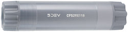 5DEV Road Crank Spindle - 29mm x 118mm MPN: CFS29X118 UPC: 850076919368 Crank Part Crank Spindles