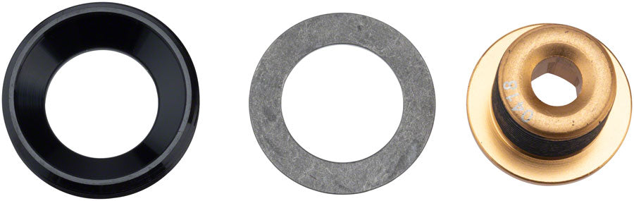 SRAM/ Truvativ DUB M18 Crank Bolt and M30 Self-Extracting Cap, Gold