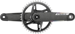 SRAM Force 1x XPLR Wide Crankset - 160mm, 12/13-Speed, 42t, 8-Bolt Direct Mount, DUB Spindle, Carbon, E1 MPN: 00.6118.736.000 UPC: 710845915512 Crankset Force 1x XPLR 12/13-Speed Wide Crankset E1