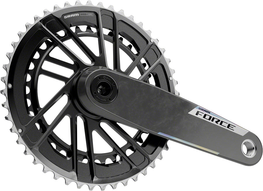 SRAM Force Crankset - 175mm, 12-Speed, 46/33t, 8-Bolt Direct Mount, DUB Spindle, Carbon, E1 - Crankset - Force Crankset E1
