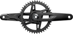 SRAM Rival 1x XPLR Wide Crankset - 175mm, 12/13-Speed, 42t, 8-Bolt Direct Mount, DUB Spindle, Black, E1 MPN: 00.6118.742.005 UPC: 710845916052 Crankset Rival 1x XPLR 12/13-Speed Wide Crankset E1