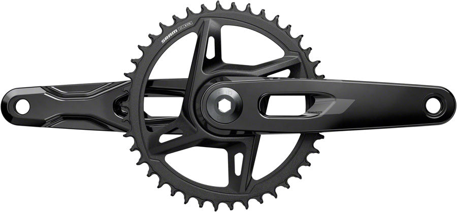 SRAM Rival 1x XPLR Wide Crankset - 165mm, 12/13-Speed, 42t, 8-Bolt Direct Mount, DUB Spindle, Black, E1