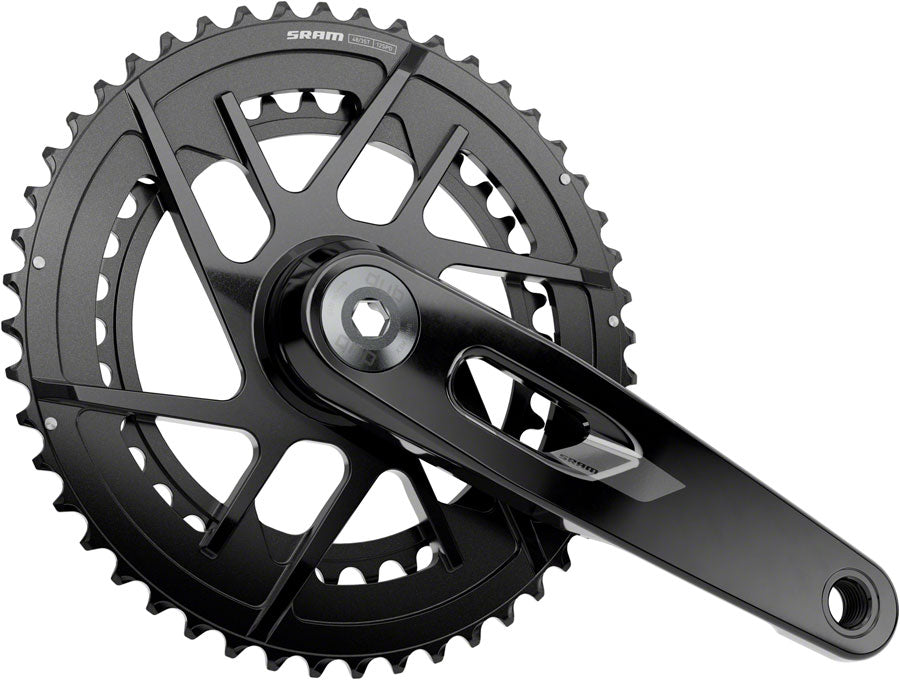 SRAM Rival Crankset - 170mm, 12-Speed, 48/35t, 8-Bolt Direct Mount, DUB Spindle, Black, E1 - Crankset - Rival Crankset E1