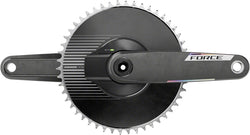 SRAM Force 1 AXS Power Meter Crankset - 170mm, 12-Speed, 50t Aero PM Chainring, 8-Bolt Direct Mount, DUB Spindle, MPN: 00.6118.741.003 UPC: 710845915987 Crankset Force 1 AXS Power Meter Crankset E1