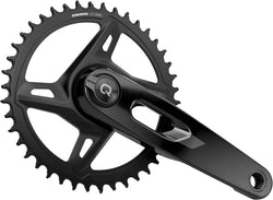 SRAM Rival 1x XPLR AXS Power Meter Wide Crankset - 175mm, 12/13-Speed, 42t, 8-Bolt Direct Mount, DUB PM Spindle, Black, MPN: 00.6118.743.005 UPC: 710845916106 Crankset Rival 1x XPLR AXS 12/13-Speed Power Meter Wide Crankset E1